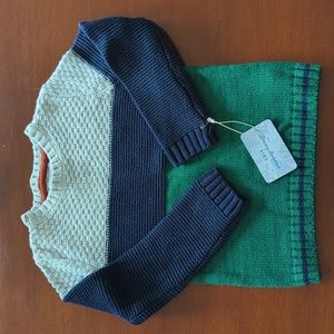 Tommy Bahama tricolor sweater - size 5/6